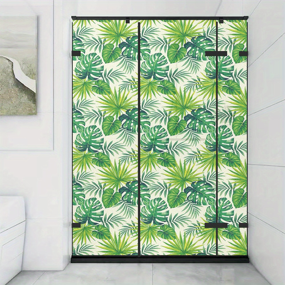 Window Film Self adhesive Opaque Privacy Window Sticker Pvc Temu