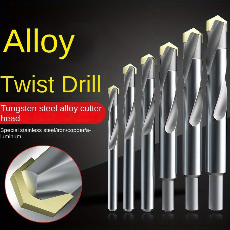 Tungsten Steel Alloy Drill Bits Twist Drill Bit Temu