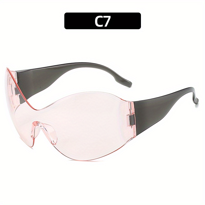 Y2K Wrap Around Sunglasses UV400