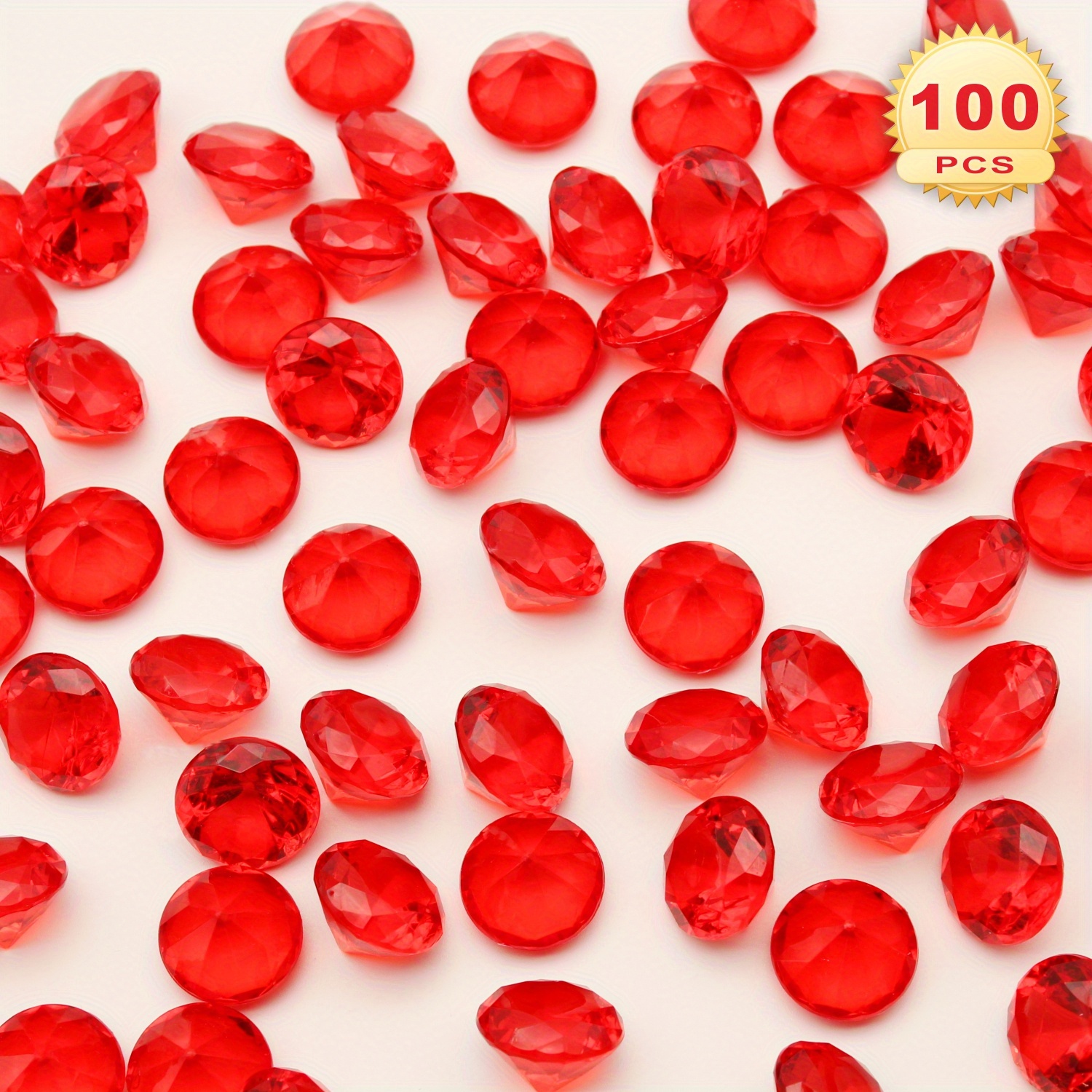 Perles rondes facettées 2 mm pierre gemme - Jaspe rouge x39cm - Perles & Co