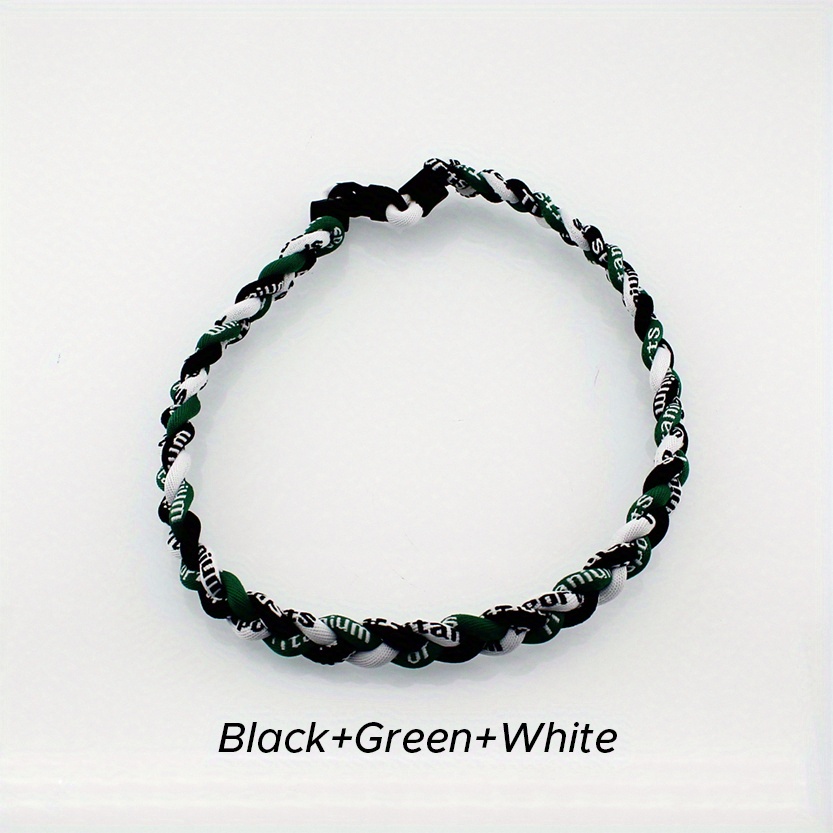 Hand-woven Braided Necklace: Perfect Gift For Sports Fans! - Temu