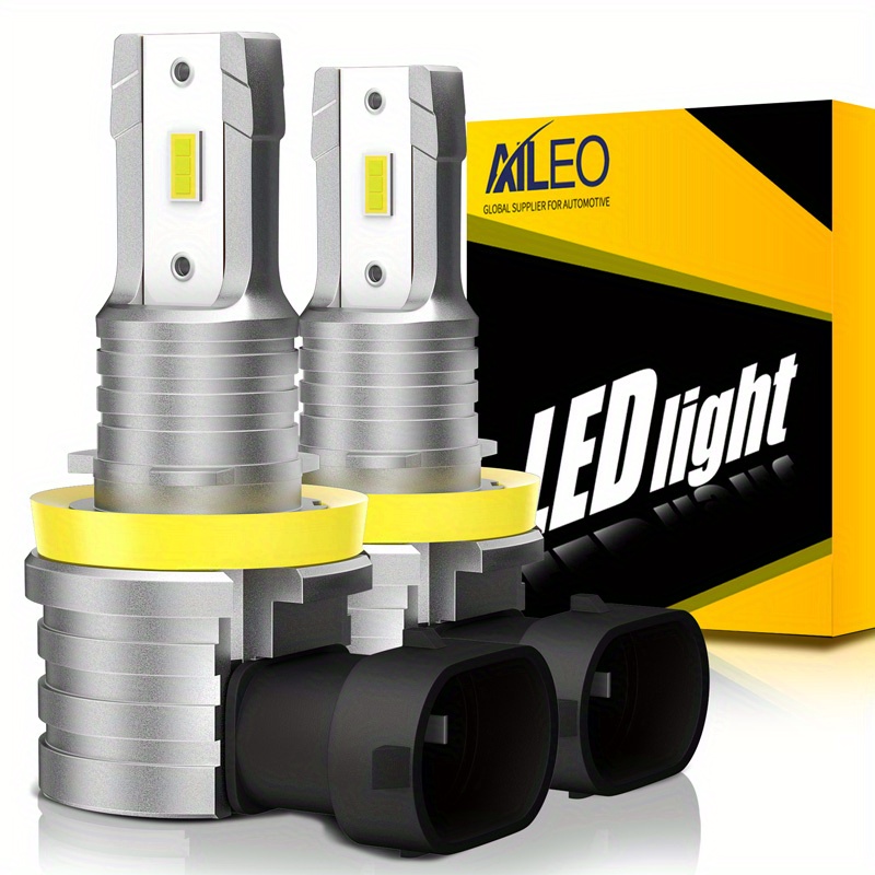 NAO-bombilla LED H11 para faro de coche, luces antiniebla H7, H8, H9, HB3,  9005, HB4, 9006, inalámbrica, 36W, 12000LM, 6500K, CSP, DRL, 12V -  AliExpress