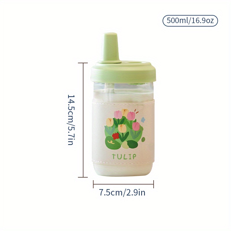 Eco Friendly Water Bottle Milk, Glass Water Bottle Sleeve