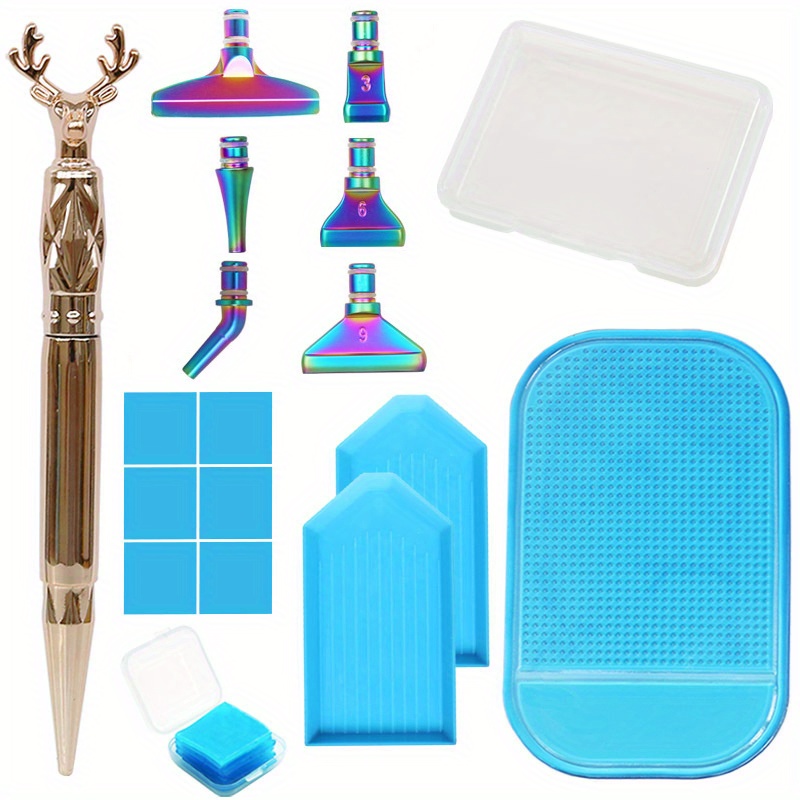 Artificial Diamond Painting Tool Kit Set Point Diamond Pen - Temu