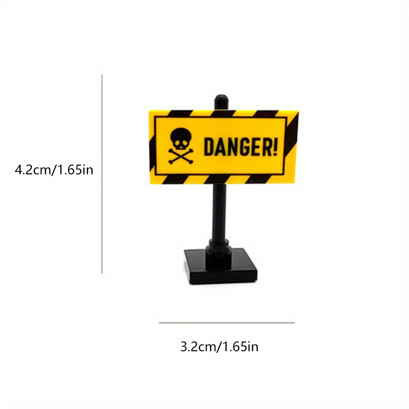 Panneau d'avertissement,DANGER Passage à niveau d'équipement lourd,Panneau  de signalisation Panneau de signalisation Panneau d'entreprise : :  Bricolage