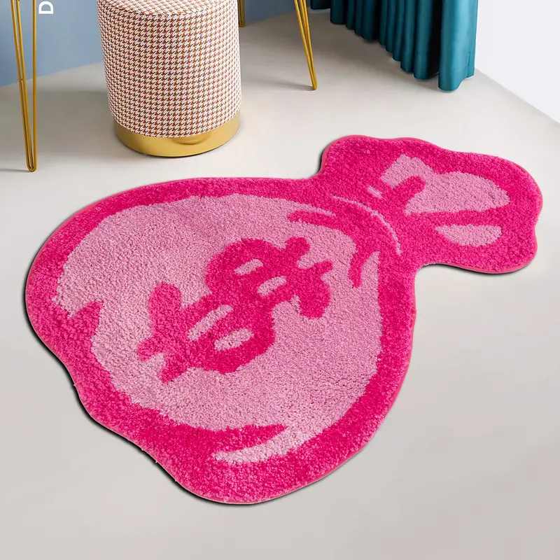 Creative Wallet Carpet Soft Fluffy Tufted Velvet Cartoon - Temu