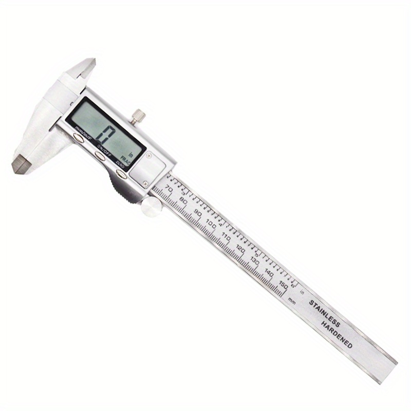 Fractional Digital Display Calipers Stainless Steel Metal Calipers ...