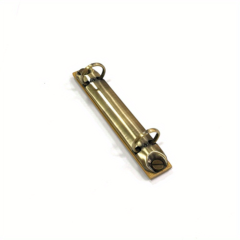 A7 Detachable Loose-leaf Binder Strip With Bamboo Back Panel 2 Holes Binder Clips For Handbook Album Notebook Office Stationery Inner Diameter 20mm