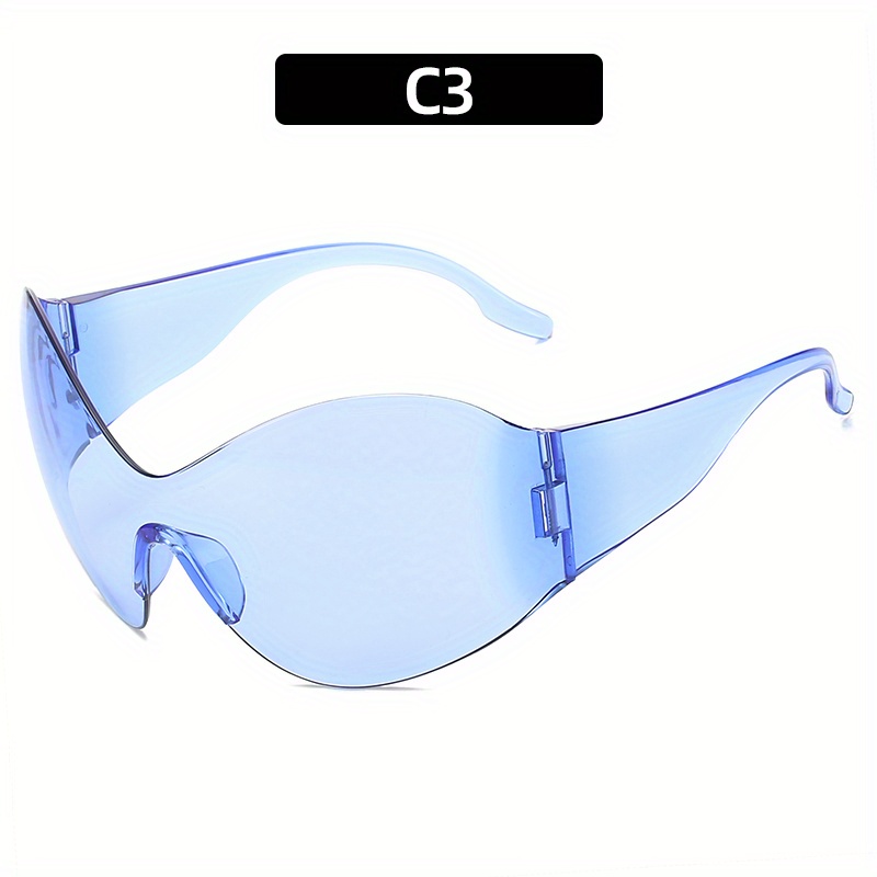 Y2K Wrap Around Sunglasses UV400