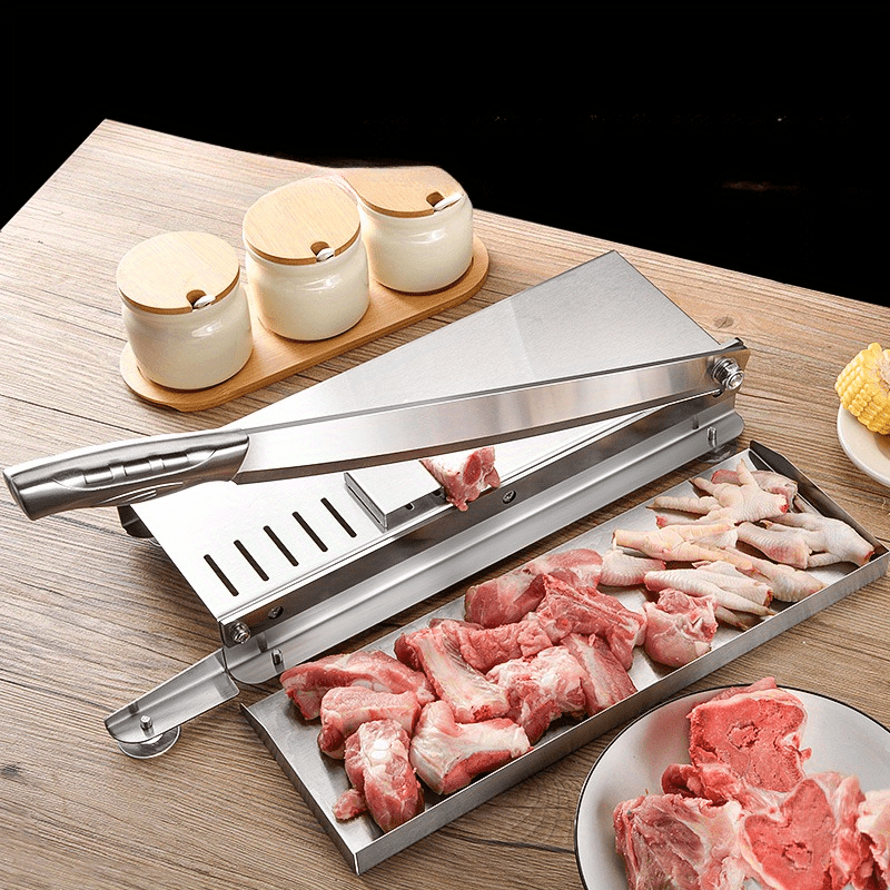 Stainless Steel Kitchen Knife For Use, Meat Slicer For Frozen Meat, Bone  Chopper For Cutting Chicken, Duck And Fish, Commercial Medicinal Knife -  Temu Germany