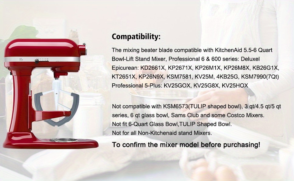 KitchenAid Pro 600 6-qt Bowl Lift Stand Mixer w/ Flex Edge Beater