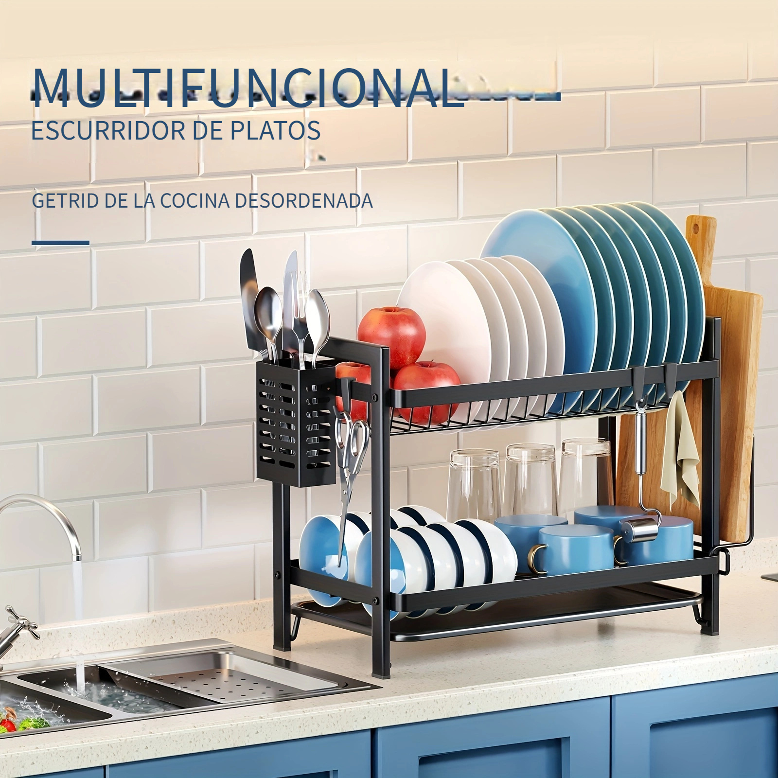 Juego embellecedores para soporte platos