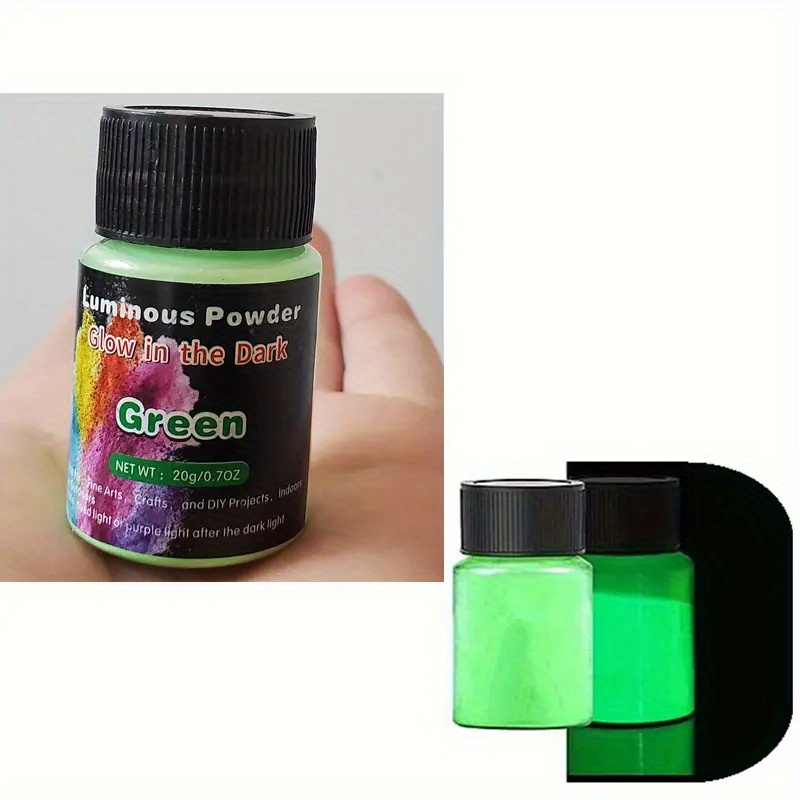 Yellow Green Glow in The Dark Mica Powder Pigment 5G