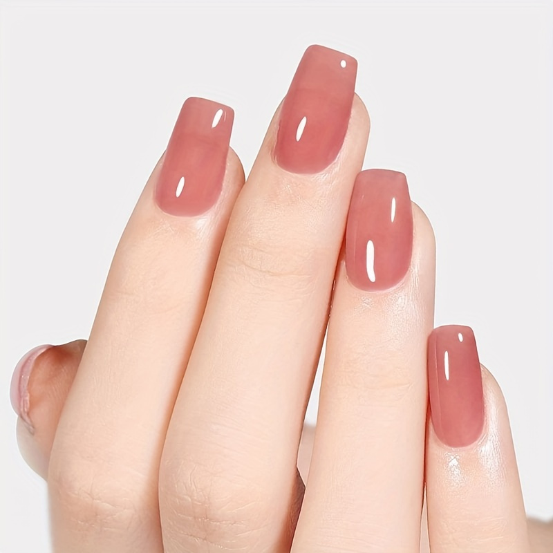 

Gorgeous Nude Nail Art: Sheer Gel Polish For Diy Manicures At Home - Multicolor Options!