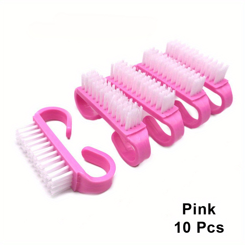10 pezzi spazzola per unghie per la pulizia spazzole
