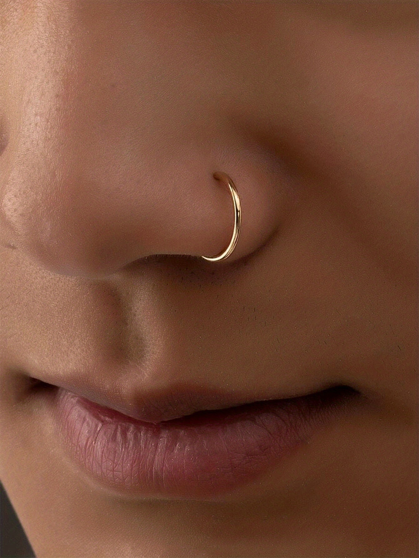 Forbidden Body Jewelry 14k Gold Nose Ring, 22g, Solid 7mm Micro Stud,  1.25-2mm CZ Simulated Diamond, Non-Irritating Skin Safe Real Gold, Women  and Men, Metal : Amazon.ca: Clothing, Shoes & Accessories