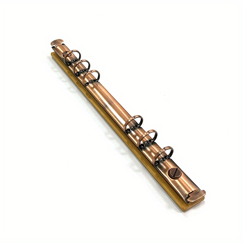 Heyous Lot De 2 Classeurs A5 à 6 Trous De 3 Cm De Diamètre En Métal