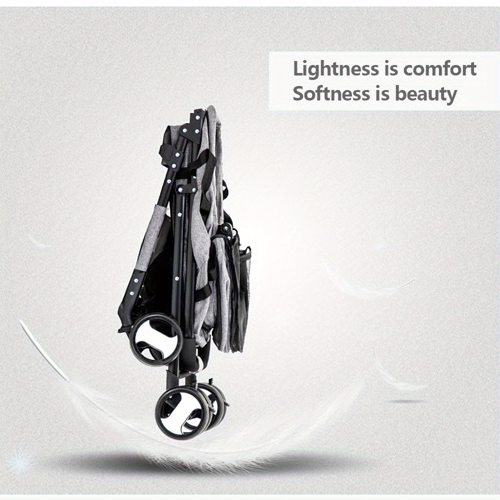 Foldable Pet Stroller Detachable Blanket Perfect Dogs Cats Temu