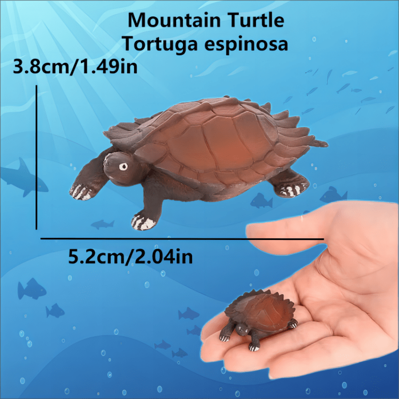 Mini Turtles Miniature Figurines Simulation Small Tortoise - Temu Germany