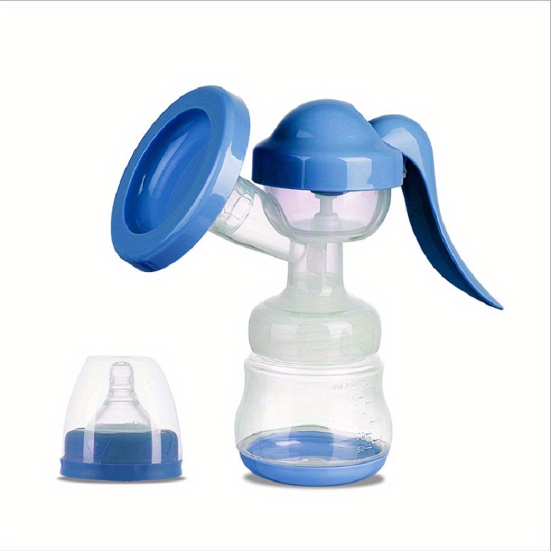 Manual Breast Pump for Comfortable Milk Expression, Silicone
