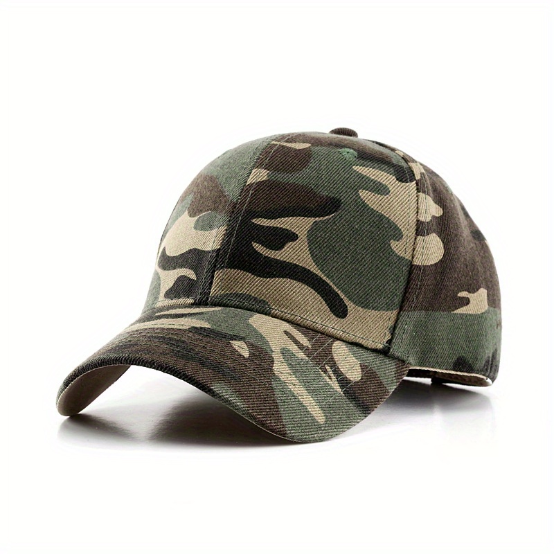 Red Camouflage Casual Camo Print Baseball Baseball Hat, Dad Hats, Men's Lightweight Outdoor Hats Sport Cycling Caps For Men Adult Hat
