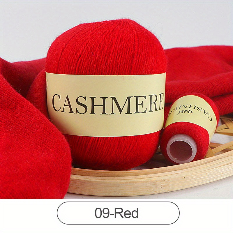 Red Cashmere Yarn, Sport Weight, Jojoland Cashmere 4ply Knitting Crochet,  100% Cashmere, Cashmeir Wolle Garn, Bright Fiery Red, 175 Yards 