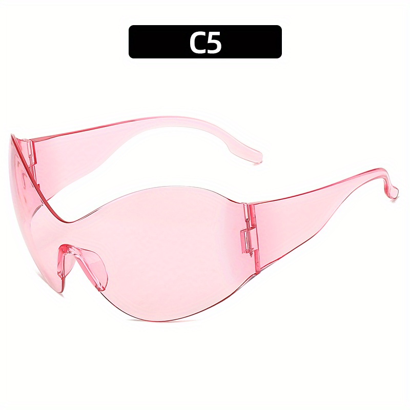 Y2K Wrap Around Sunglasses UV400