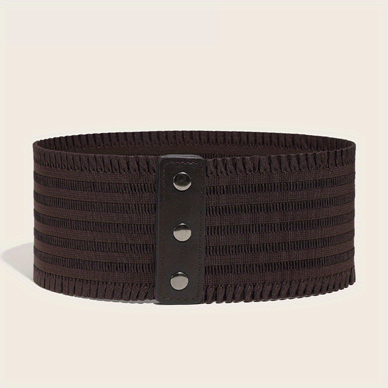 Bright Lace Zipper Belt Black Elastic Waspie Corset Belts - Temu