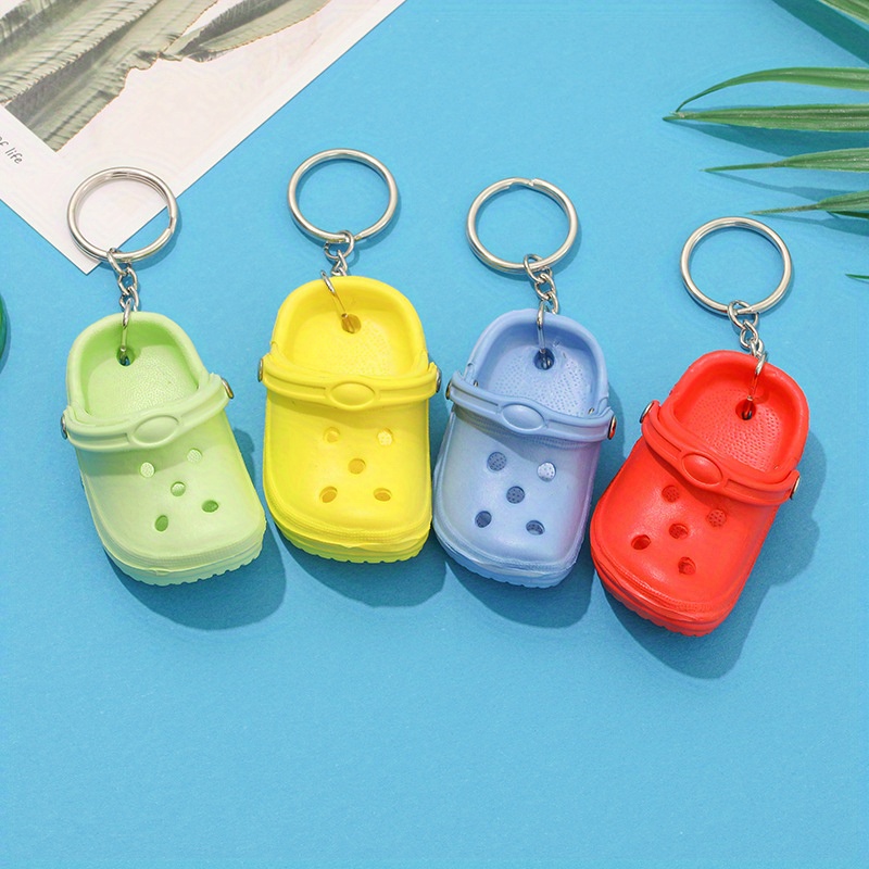 Cute Mini Clog Shoes Charm Keychain Handbag Backpack Purse Accessories ...