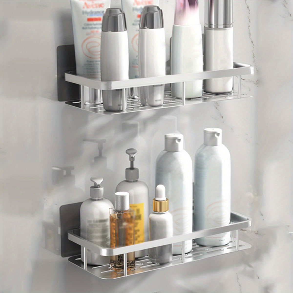 .com: suction cup shelf for mirror  Shower shelves, Shower  organization, Bathroom shelves