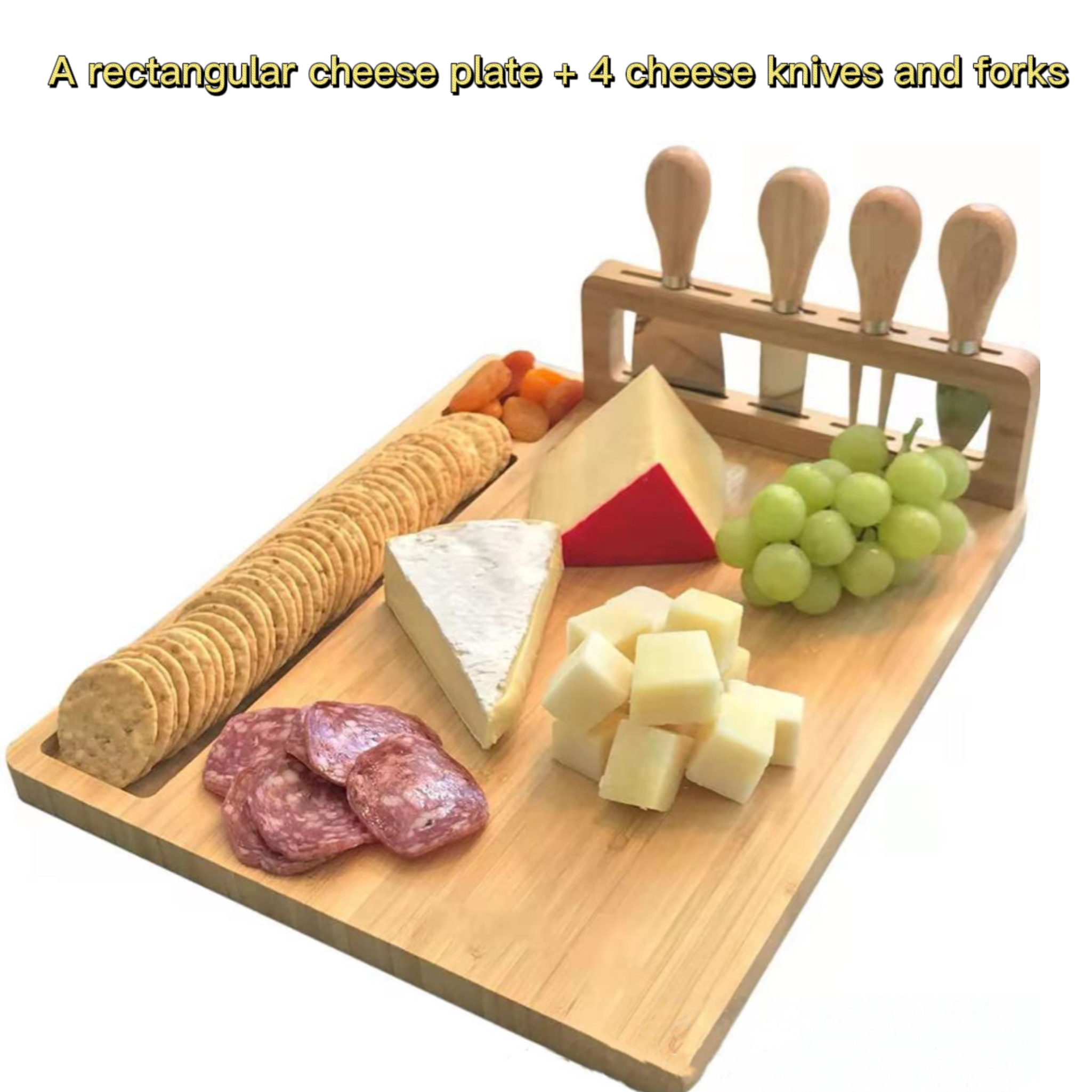 Bamboo Cutting Board Set Thickened Cheese Board Kitchen Supplies
