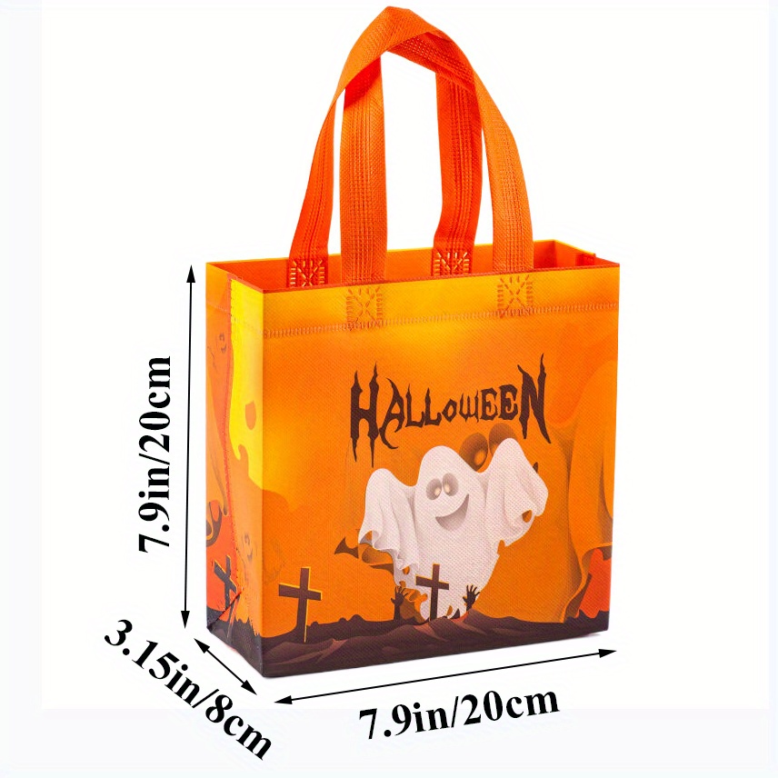 Halloween Trick Treat Bags Small Halloween Gift Bags Tote - Temu New ...