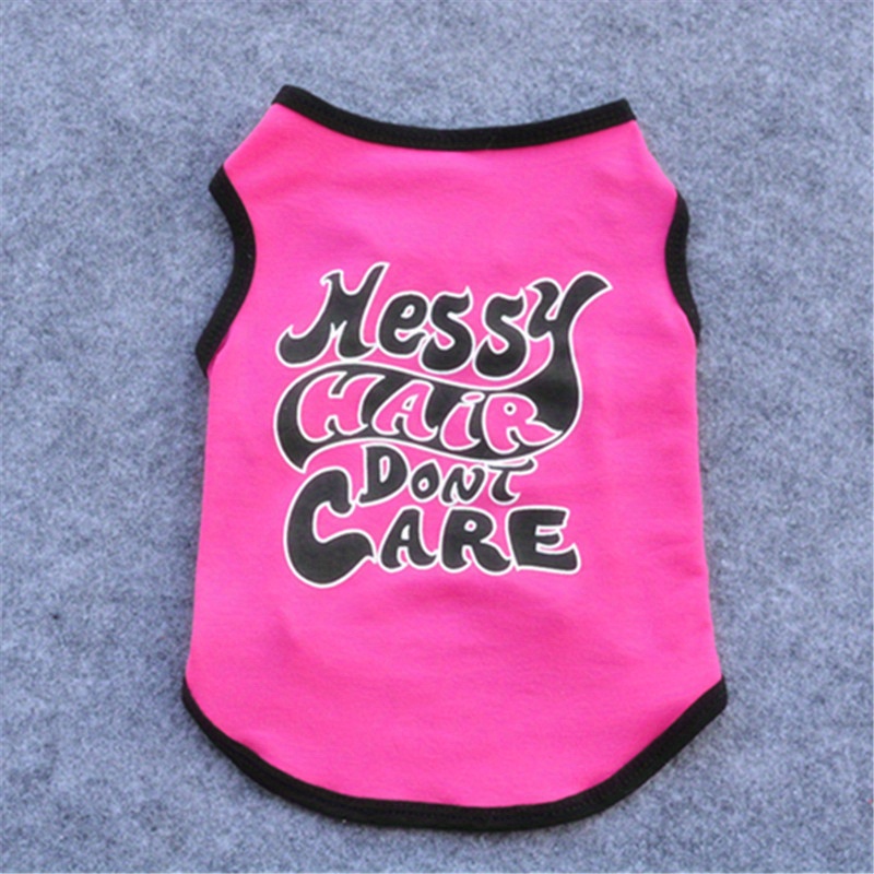 FEMALE GIRL DOG CLOTHES For Extra Small to Medium Size Dog T Shirt