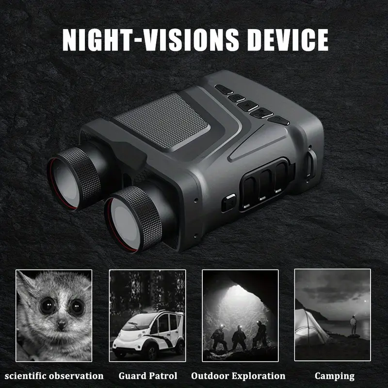5X Zoom Digital Infrared Night Vision Binocular Telescope For Hunting Camping Professional 1080P 11811 02inch Night Vision Device Without TF Card Working With Batteries excluding Batteries details 9