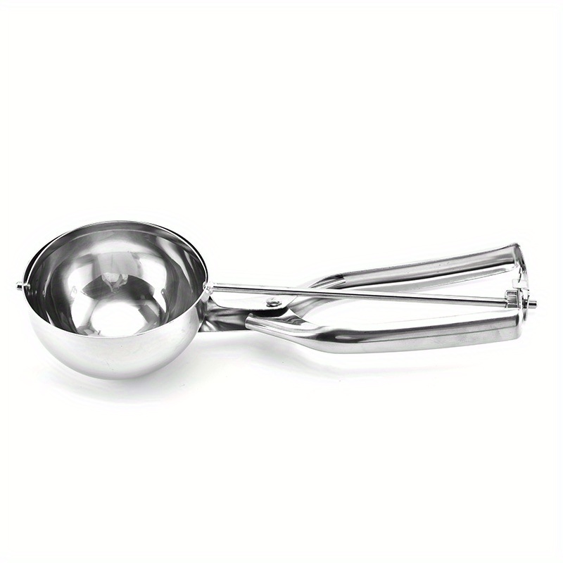 Large Stainless Steel Ice Cream Scoop - Creative Kitchen Gadget For Easy  Scooping And Serving - Temu