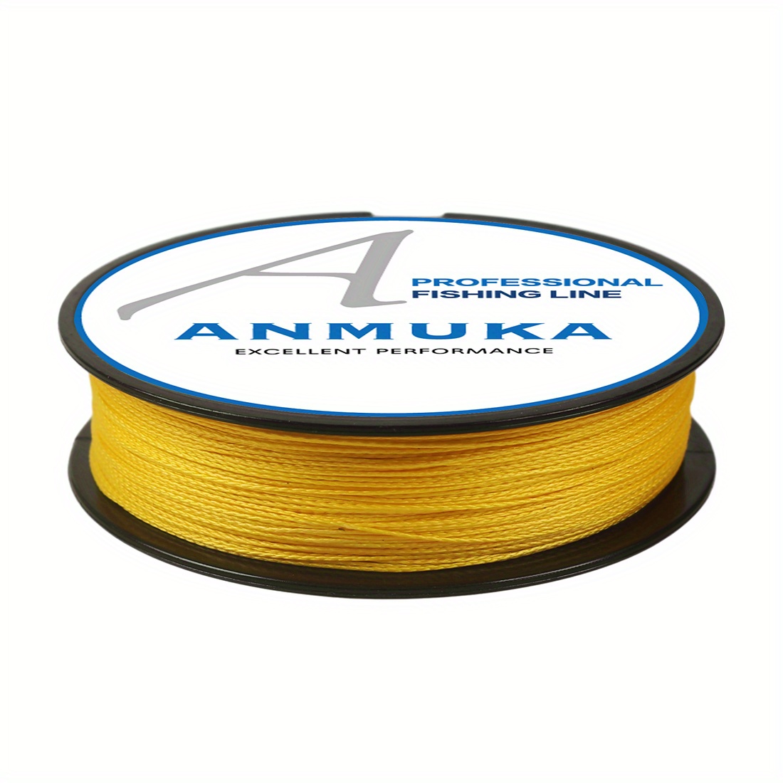 Yellow 4 strand Multi strand Pe Wear resistant Braided Line - Temu