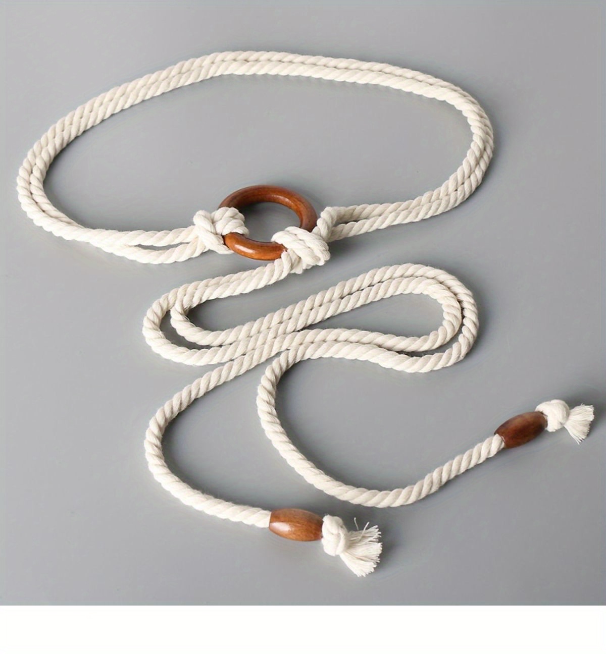 Women's Designer Nautical Rope Belt