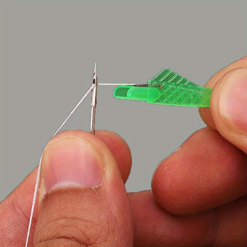 Sewing Machine Manual Needle Threader Insertion Tool Elderly Quick
