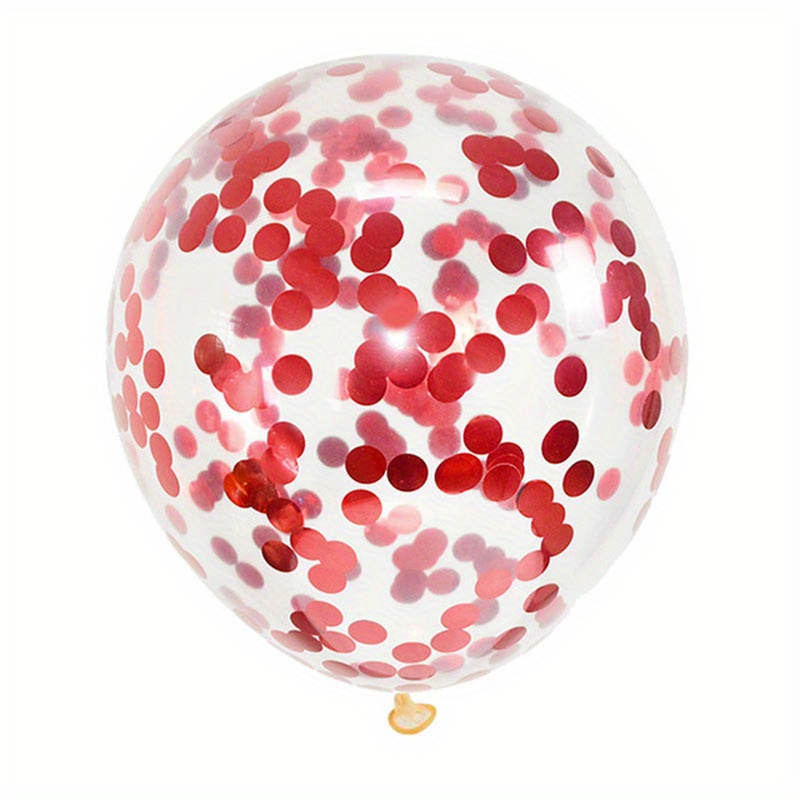 20pcs Globos Látex Confeti Coloridos Globo Helio - Temu