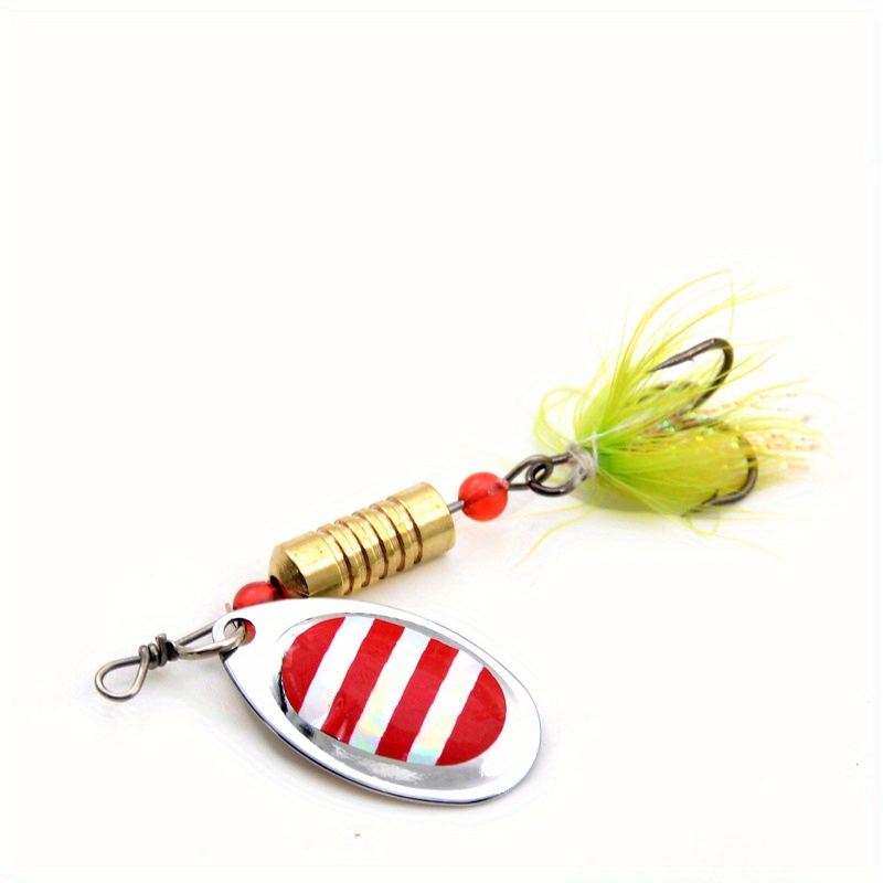 Metal Fishing Lure Set Spinners Hard Baits Box Combo Bass - Temu