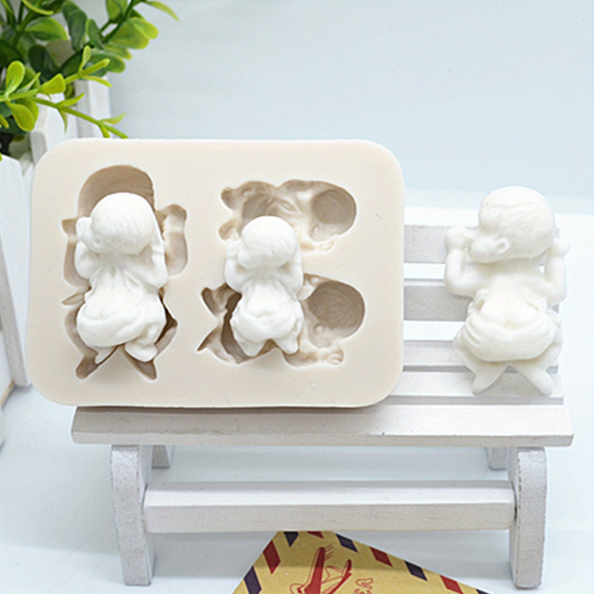 3d Sleeping Baby Silicone Cake Resin Molds Fondant Molds Cake Decorating Tools Pastry Kitchen Baking Additions