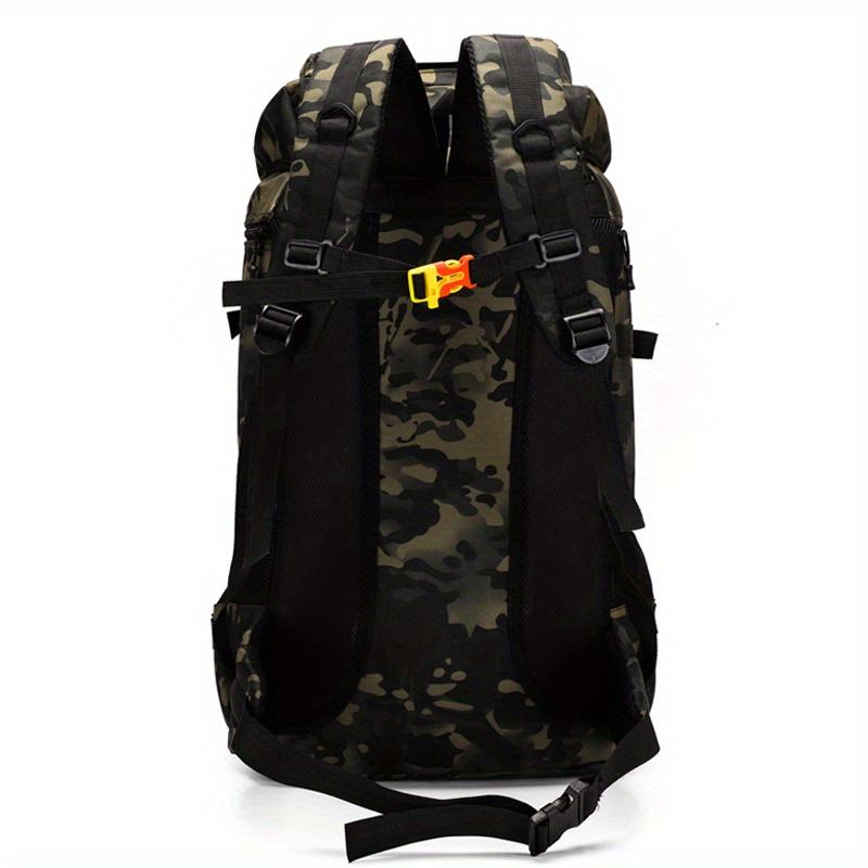 Men's Large Capacity Camouflage Backpack Waterproof Travel - Temu