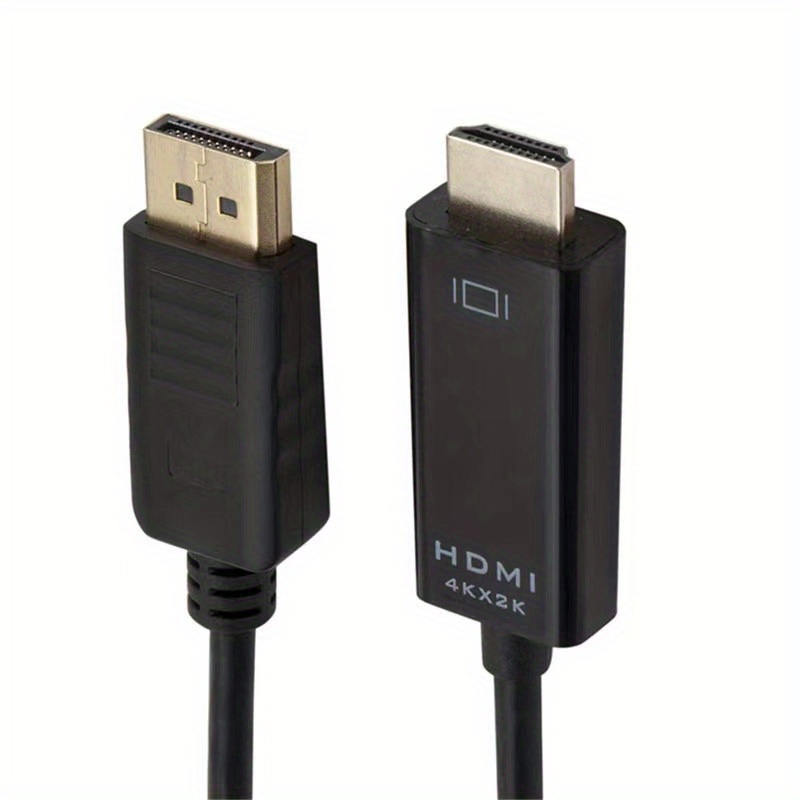I-zclive Displayport (dp) To Hdtv Cable - Ultra Hd 4k/60hz, 2.0/1.4/1.3/1.2/1.1/1.0, 4k Ultra Hd, Motion Detection Camera Extension, Bracket Installation Required (your Display Extenders)