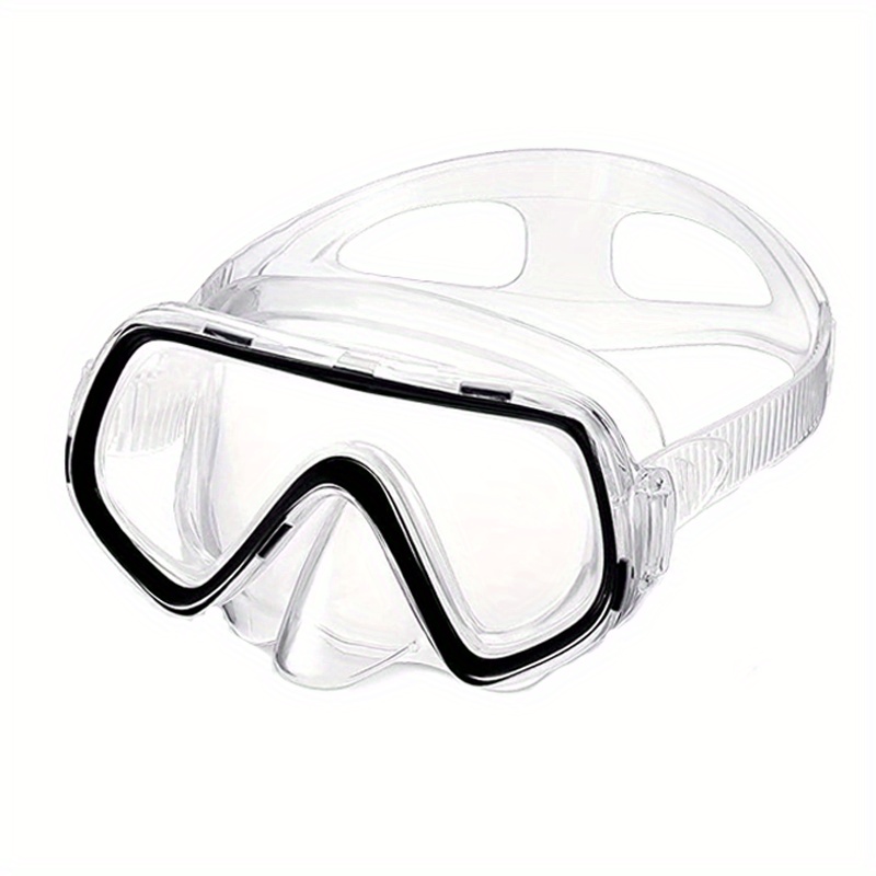 Seago Gafas de natación para niños, máscara de buceo para jóvenes (5-15),  antivaho, visión clara de 180°