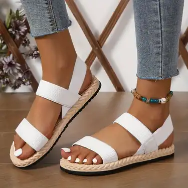 Women's Espadrille Flat Sandals