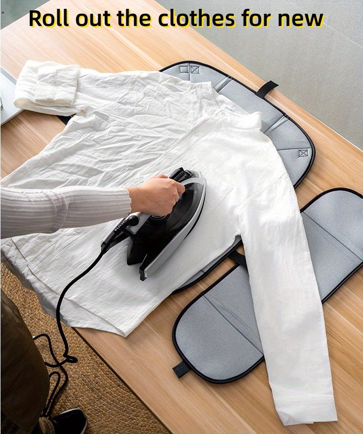 1pc Portable Foldable Ironing Mat With Insulation Sponge And Travel Bag -  Perfect For Travel And Home Use