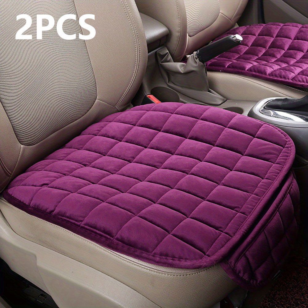 2 Uds Universal Invierno Cálido Cojín Asiento Coche - Temu