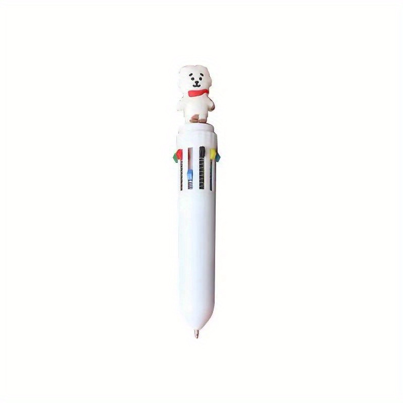 Cartoon 10 color Multi functional Pen Retractable Ballpoint - Temu