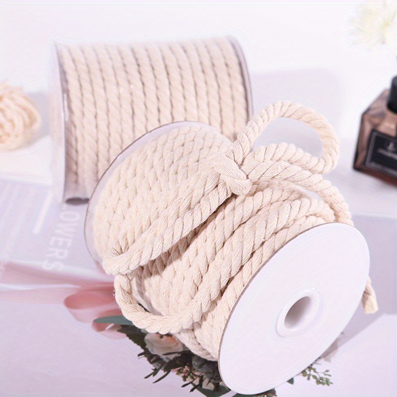 1pc Colored Cotton Rope Diy Hand woven Thick And Thin Cotton - Temu