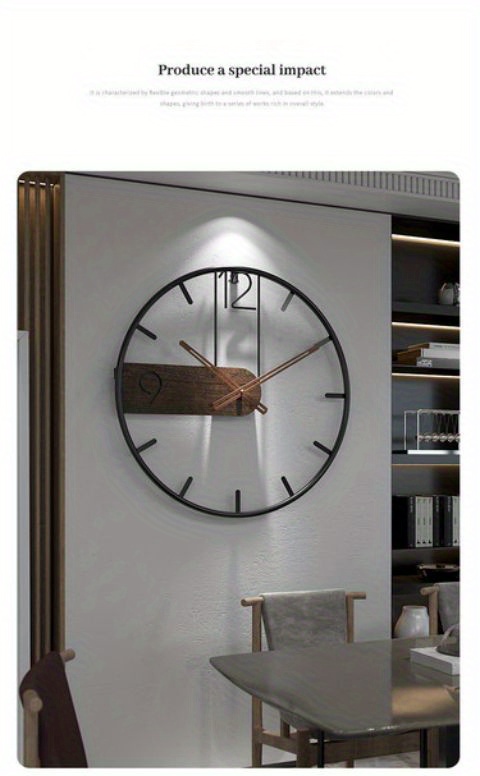 add a   to your home with this   clock silent nursing room clock details 7